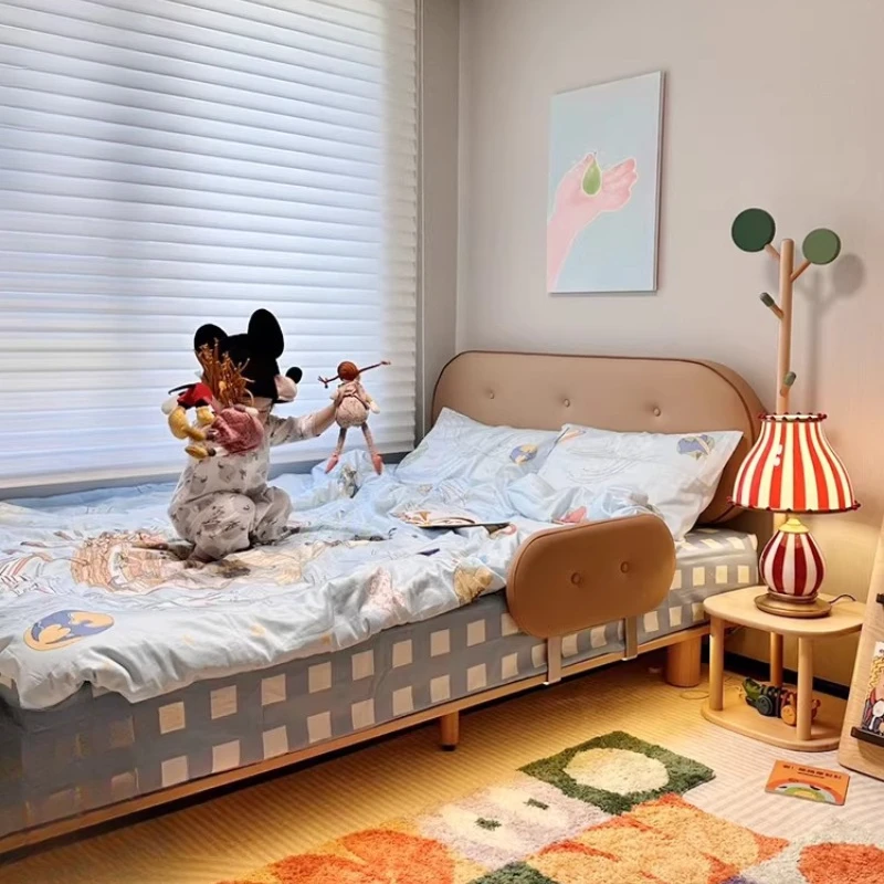 

Suspended Children's Bed All Solid Wood Small Apartment 1.5 Meters Boys and Girls 1.2 Single Bed