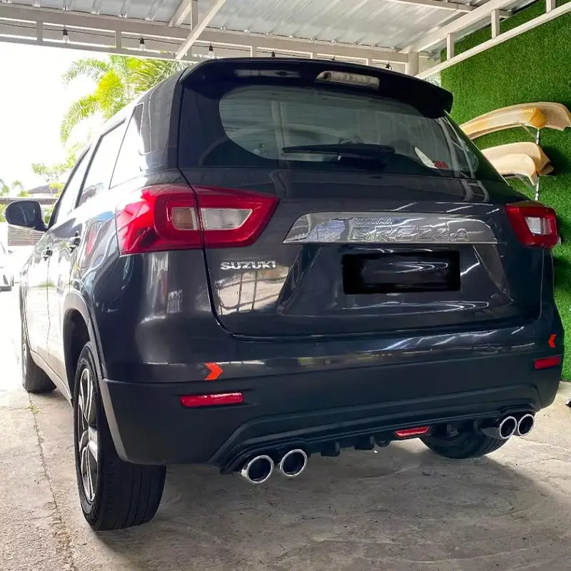 ل 2016-2025 سوزوكي بريزا/Urban كروزر الناشر الخلفي الوفير الشفاه الفاصل المفسد العادم العادم طقم الجسم الملحقات #5