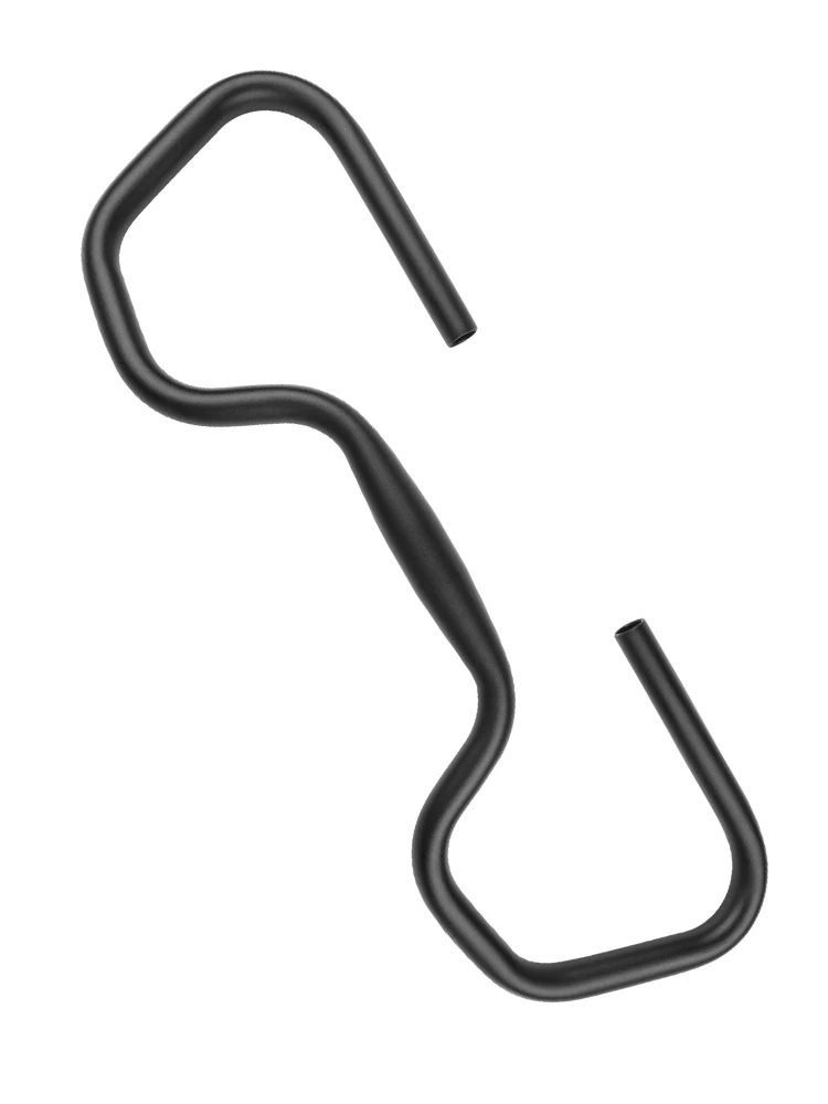 

Руль-бабочка, длина ручки 5 градусов, подъем 120 мм — около 25 мм, практичный для туристического треккингового велосипеда