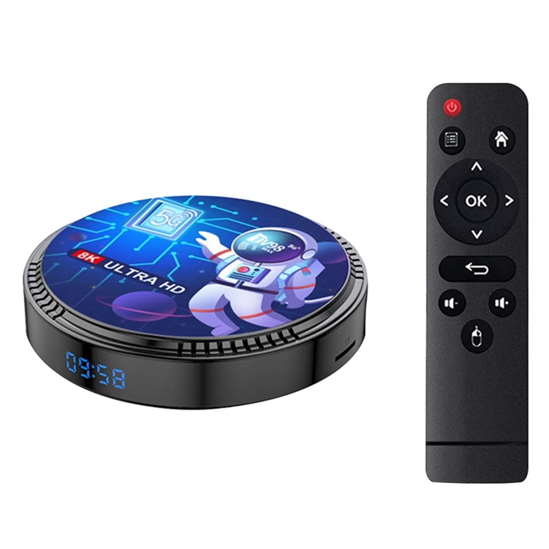 TV98MAX TV Box 2G+16G Allwinner H618 Android 12 Smart TV Box 2.4G+5G WIFI+Blutooth5.0 H265 TV98 Media Player