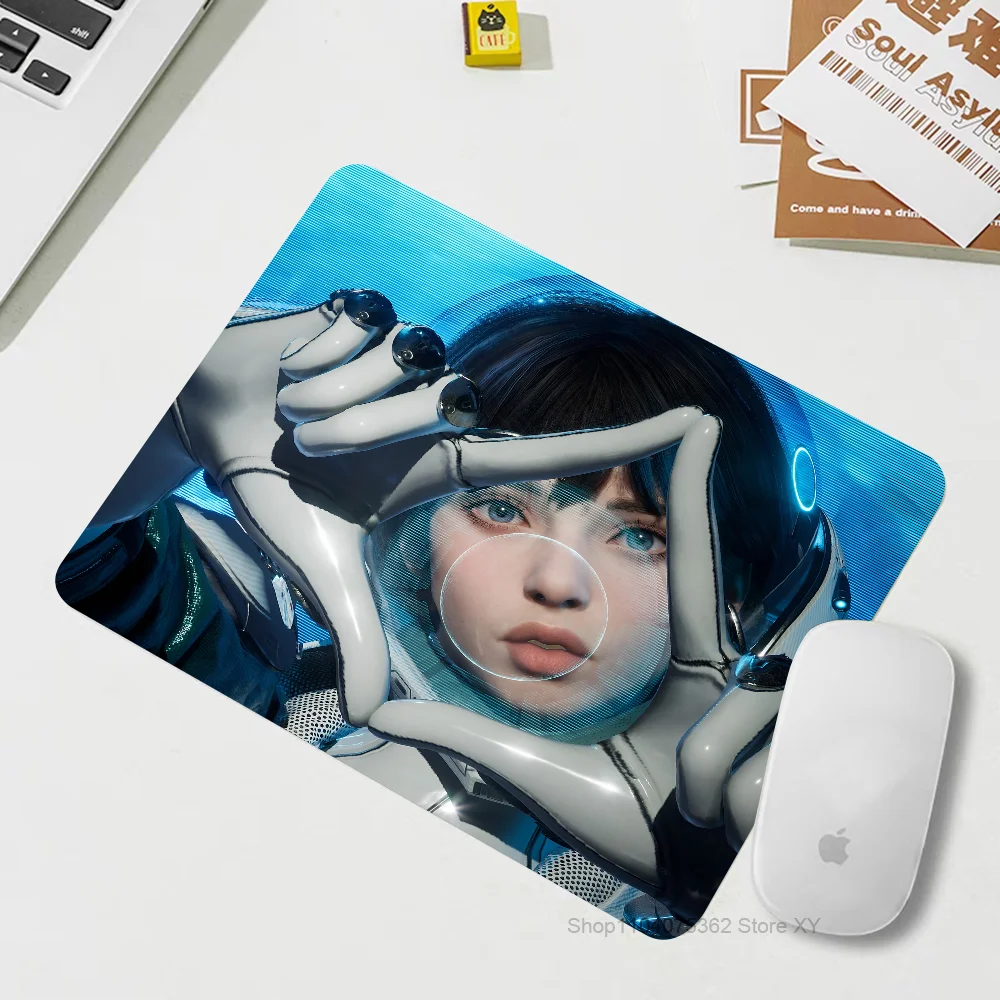 The First Descendant Mousepad Small LockEdge Mouse Pad For Gamers Computer Desk Pad Rectangular Anti-slip Rubber