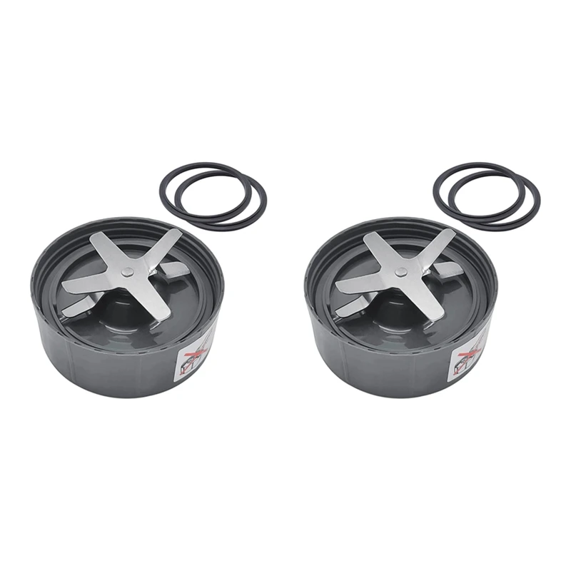 

X17A 2025 NEW-2X Blade Replacement Part Compatible With Nutribullet Pro 900W/600W Blender Extractor - Include 6 Fins Blade