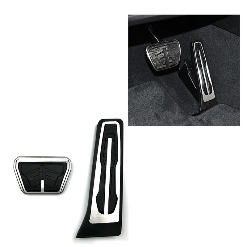

Precisionn Fuel Brake Pedal Foot Rest Pedals Plate Cover RHD For BMW 1 2 3 4 5 7 Series X3 X4 X5 X6 F30 F10 E39 E90 E60 Spare Pa