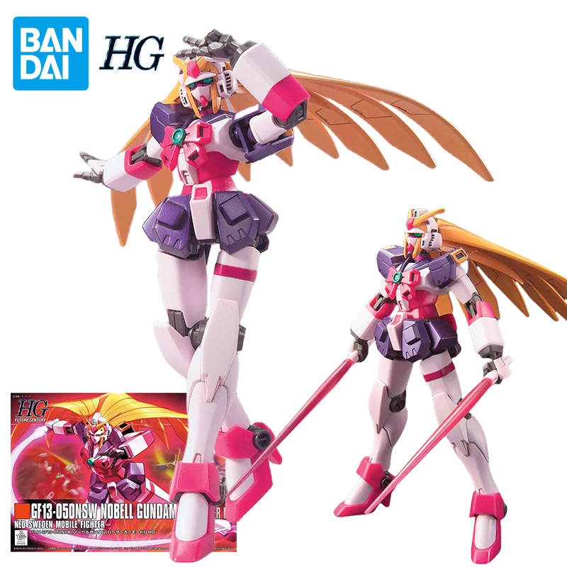 

Spot SaleBandai HGFC 1/144 GF13-050NSW Nobel Gundam Action Figure Mobile Suit Girl Mobile Fighter G Gundam Plastic Mol Kit Origi