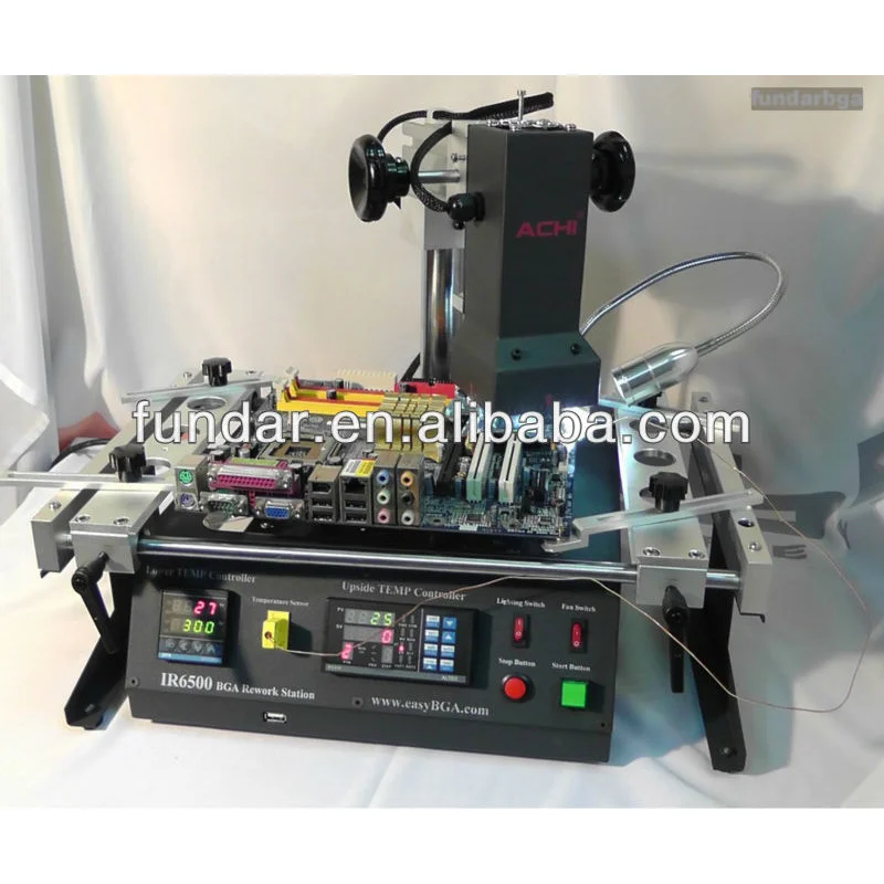 2013 Hot sale ACHI IR-6500 dark IR update from ir6000 bga rework station