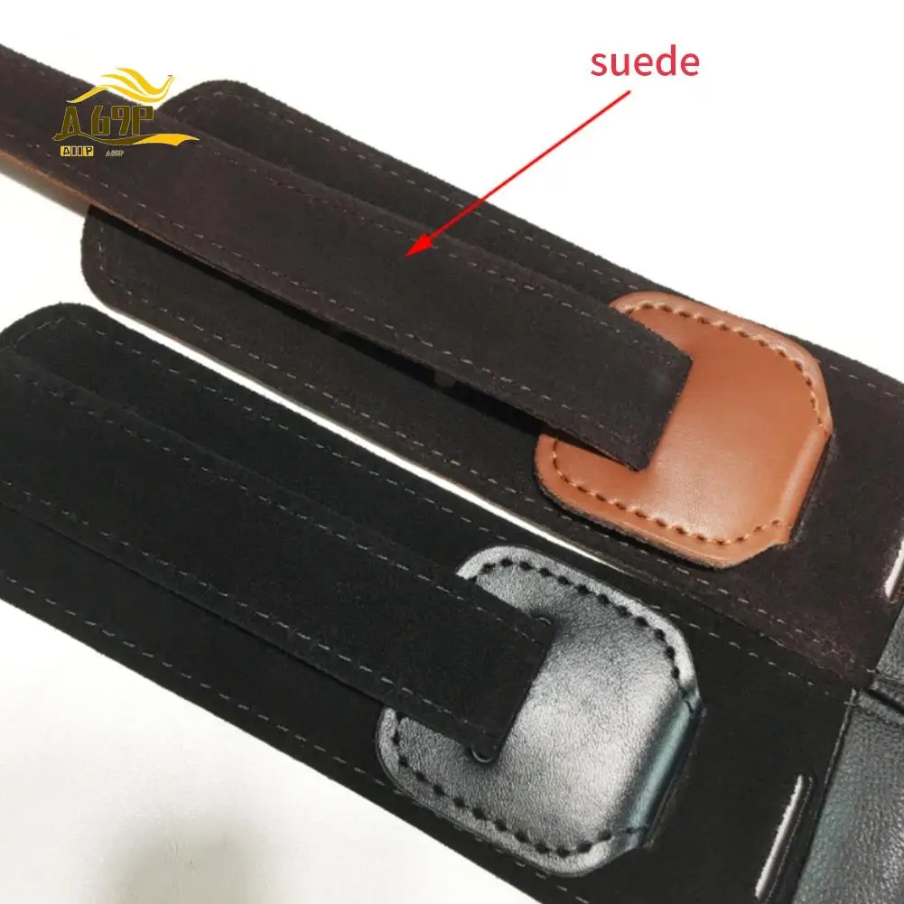 

A69P-Guitar Strap Ethnic Style Leather Adjustable Acoustic Electric Belt