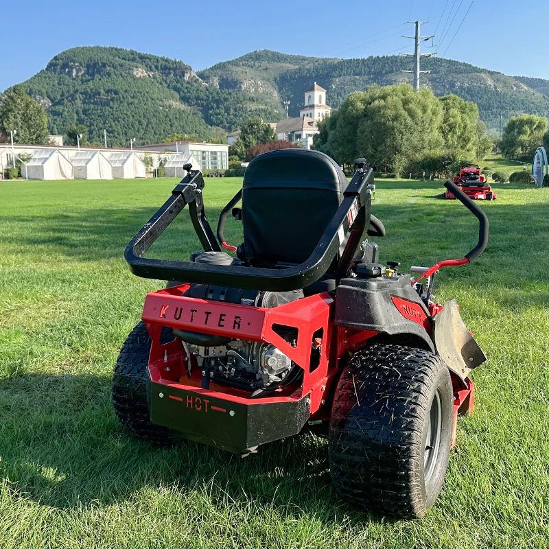 48 Inch  Turn Mower Powerful Riding Lawn Tractor Heavy Duty Commercial Grade Hydrostatic Aluminum Deck CE EPA Euro5