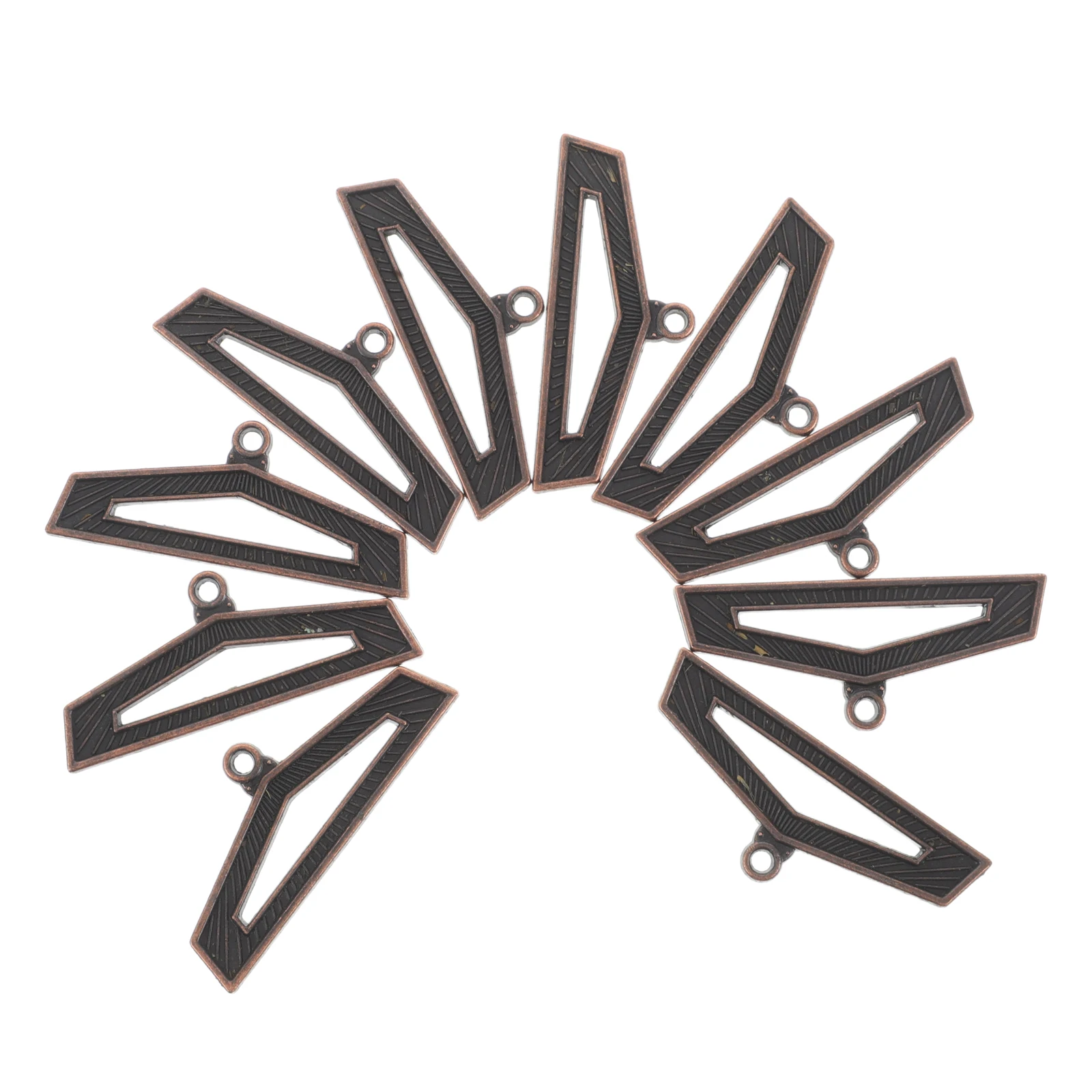 

10 Pcs Sports Medal Clasp Holder Display Zinc Alloy Hanger Durable Material Ribbon Accessories For Race Trophy Shelf