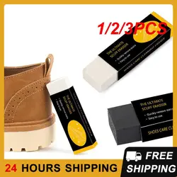 1/2/3PCS Stain Removal Rubber Shoe Sassafras Effective Decontamination Shoe Polisher Shoe Cleaning Shoe Care Rinse-free Black