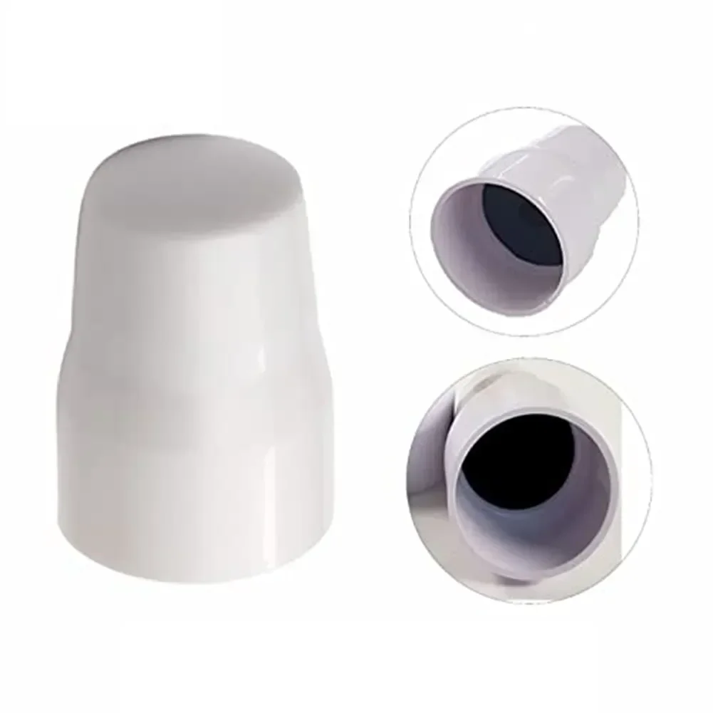 4/10pc Radiator Valve Cap Push-Fit ABS Plastic Replacement Valve Cover White Radiator Cap  Home Improvement Parts