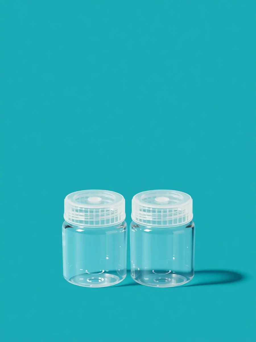 4Pcs Polypropylene Wide Mouth Lab Bottles 240Ml Easy Handling Reusable Sample Storage Containers for Chemical Liquid Solid