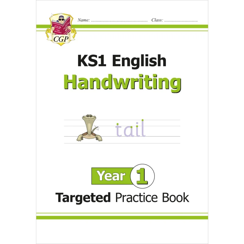 

KS1 English Targeted Practice Book Handwriting Year 1 CGP Books Coordination Group Publications 9781782946953 Book