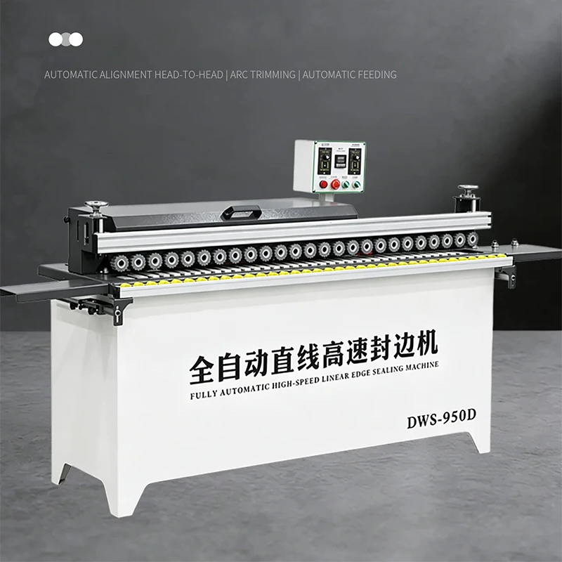 High-Speed Fully Automatic Edge Bander: All-in-One Automatic Feeding, Edge Banding, and Trimming Machine for Wooden (Customized)