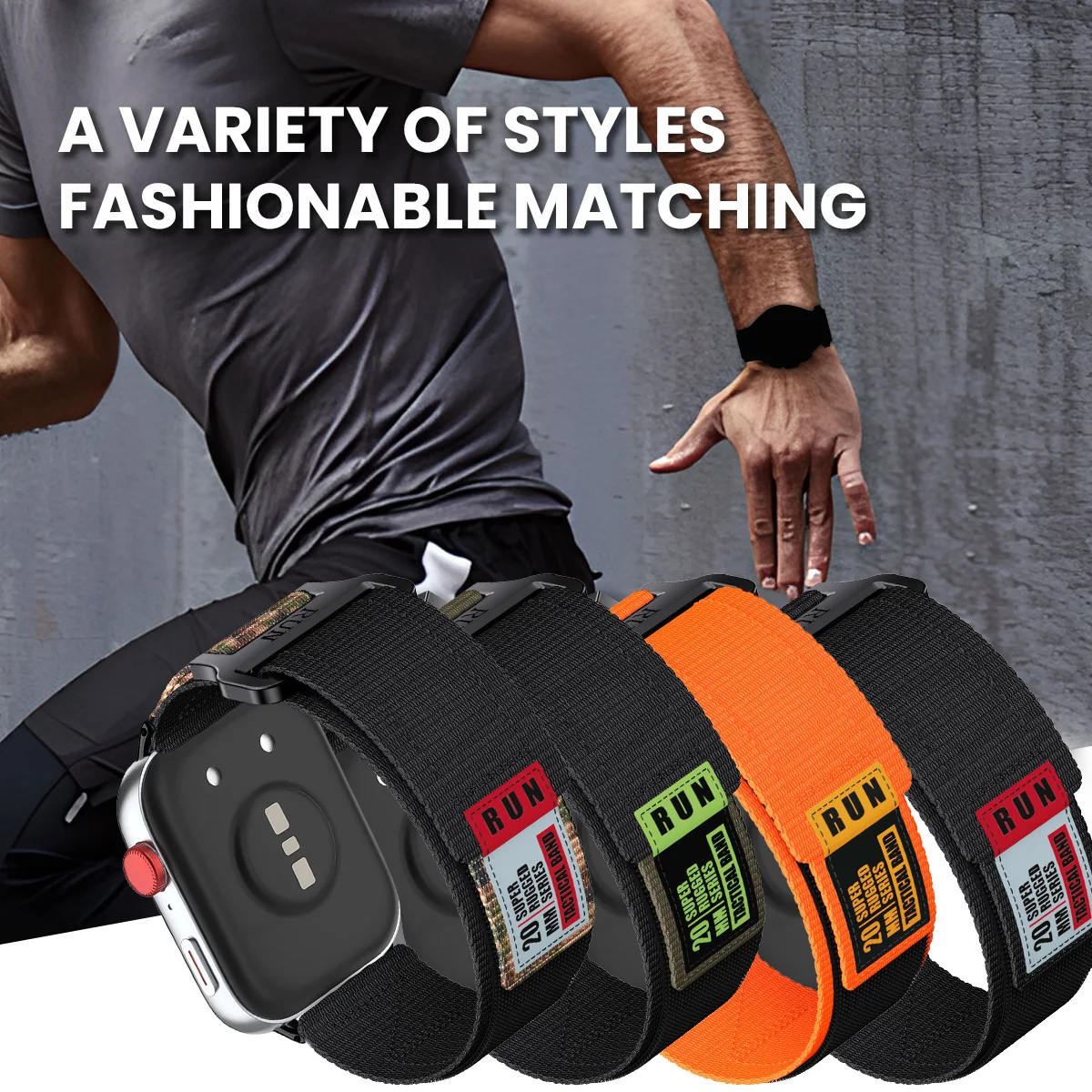 Trail Nylon Strap For Huawei Watch Fit 5 Fit 5 Pro Sports Band For Huawei Watch Fit 4 Fit 4 Pro Fit 3 Fit 2 Fit 1 Bracelet