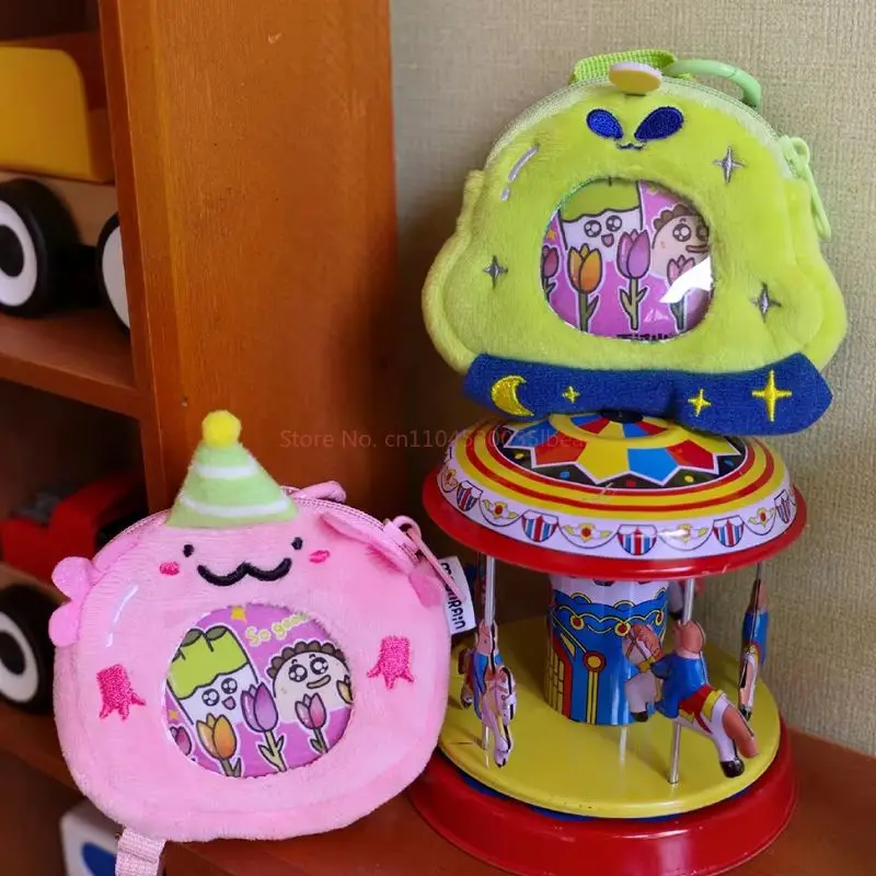 Ensemble de barres en peluche Ufo, dessin animé Original, sac pour écouteurs, housse de protection personnalisée pour périphériques Tamagotchi Anime, en Stock