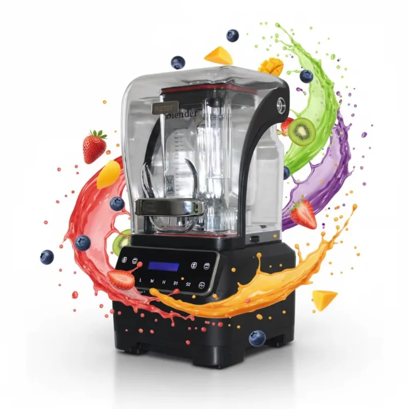 Industrial High-Speed Ice Blending Machine Heavy Duty 2L Commercial Blender for Restaurant Kitchen, Hotel Catering