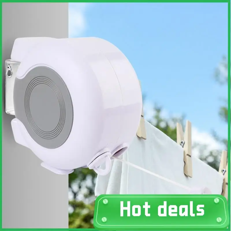 LUDA двойной выдвижной набор веревок для белья веревка для белья в помещении и на открытом воздухе двойной набор веревок для белья 2X60 дюймов, 1 шт.