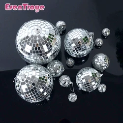 2-10cm Mirror Disco Ball 70s Party Decorations Reflective Hanging Ornaments for Birthday Party Cake Decoration Wedding Supplies