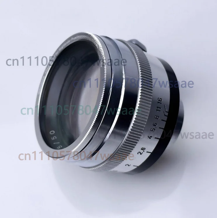 Металлическое кольцо УФ-фильтра для Voigtlander, для Nokton 50/1.5, Ultron 50, 2 фильтра для объектива, 45 мм