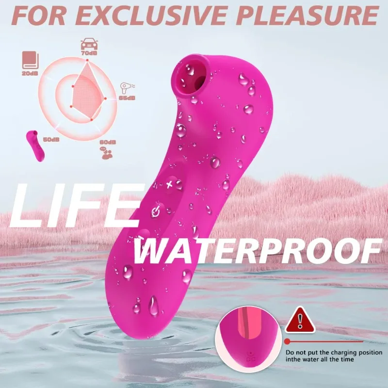 Powerful Clit Sucker VibratorSucking Blowjob Clitoris Stimulator Nipple Vagina Pussy Pump Etotic Sex Toys for Women Masturbator view 4
