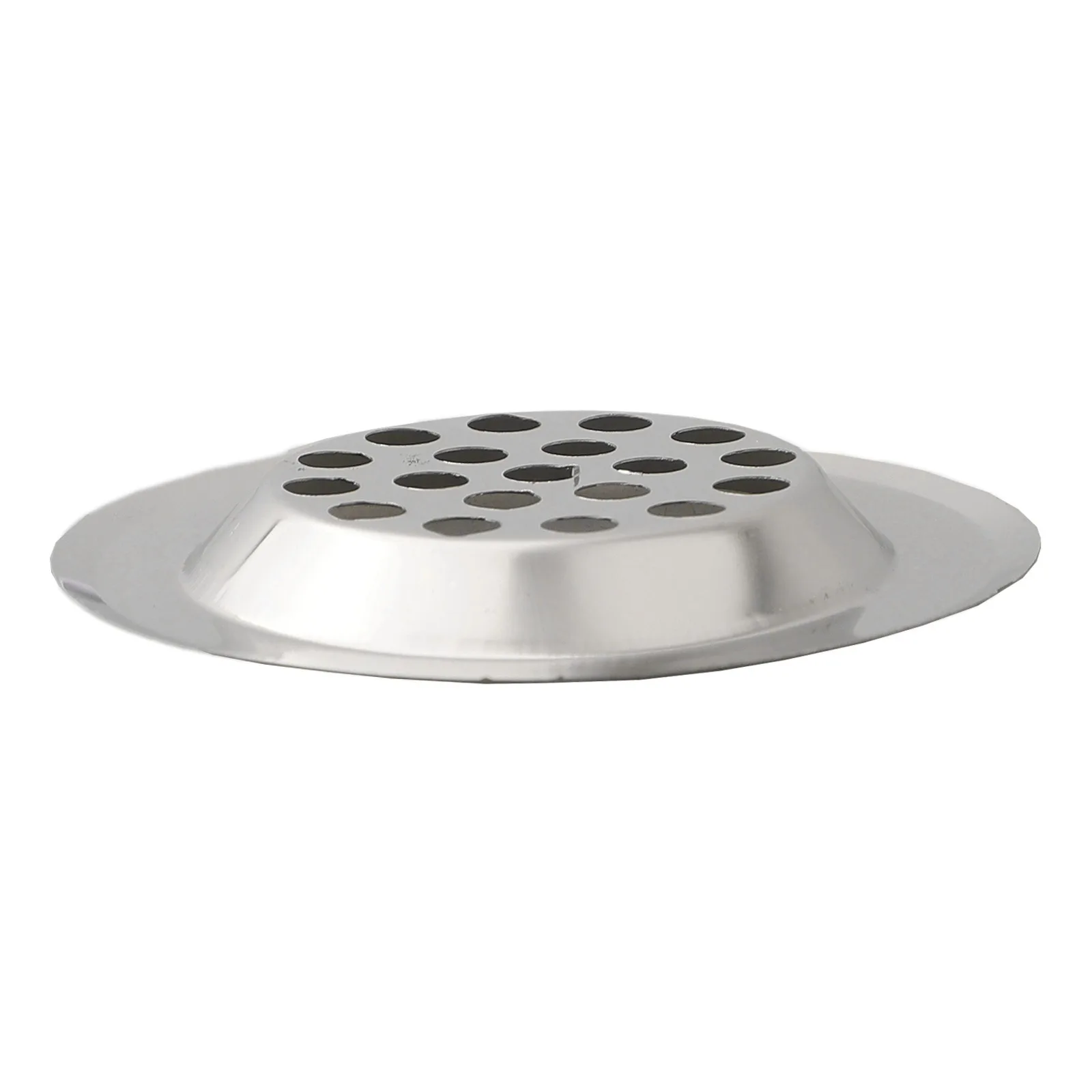 Antiblocking Practical Bathroom Sink Strainer Filter Drain Net Hole Filter Round Sewer Stainless Steel 1 Pcs 75mm