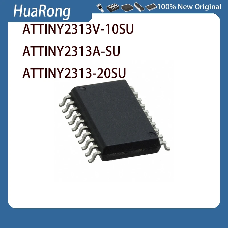 New 10Pcs/lot  ATTINY2313V-10SU ATTINY2313A-SU  ATTINY2313-20SU  SOP-20