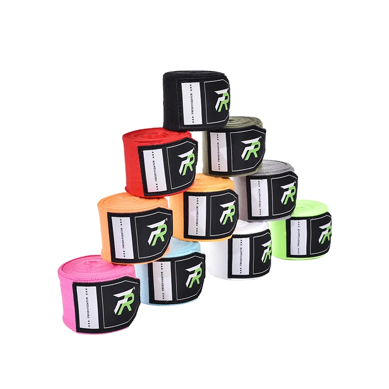 Boxing Hand Wraps for Men Women Elastic Hand Wrist Wraps Breathable Hand Bandages for Muay Thai MMA Kickboxing Sparring Training
