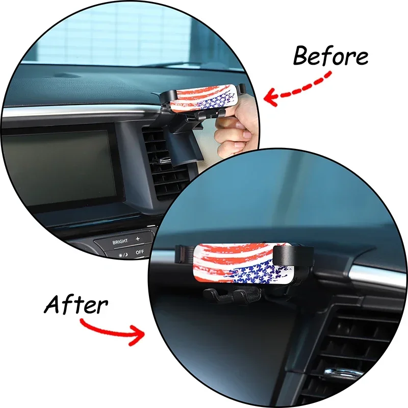 

1Pcs For Nissan Pathfinder 2013-2018 Car center control screen right side GPS navigation phone holder wireless charging holder