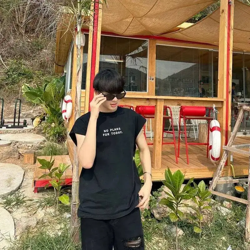 T-pop الدراما التايلاندية الجديدة كتي فطيرة CutiePieSeries NuNew ZeeNunew ZeeNew زي طالب فضفاض غير رسمي قصير الأكمام تي شيرت هدية