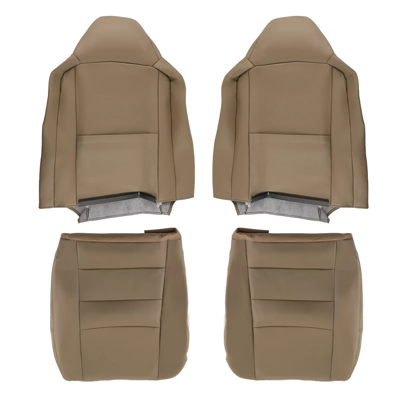 

Front Driver & Passenger Side Seat Cover For Ford F250 F350 Super Duty Lariat