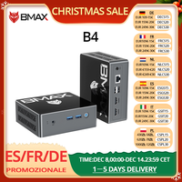 BMAX Mini B4 Barebone Mini PC Processor Intel N95 Graphics UHD 16 GB 512 GB SSD Dual Band Wi-Fi Bluetooth 4.2 2.4 GHz/5 GHz