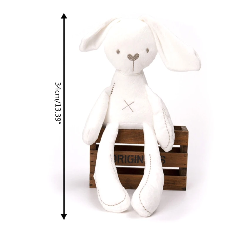 Peluches de conejo para niños y adultos, peluches de conejo Natural, decoración del hogar