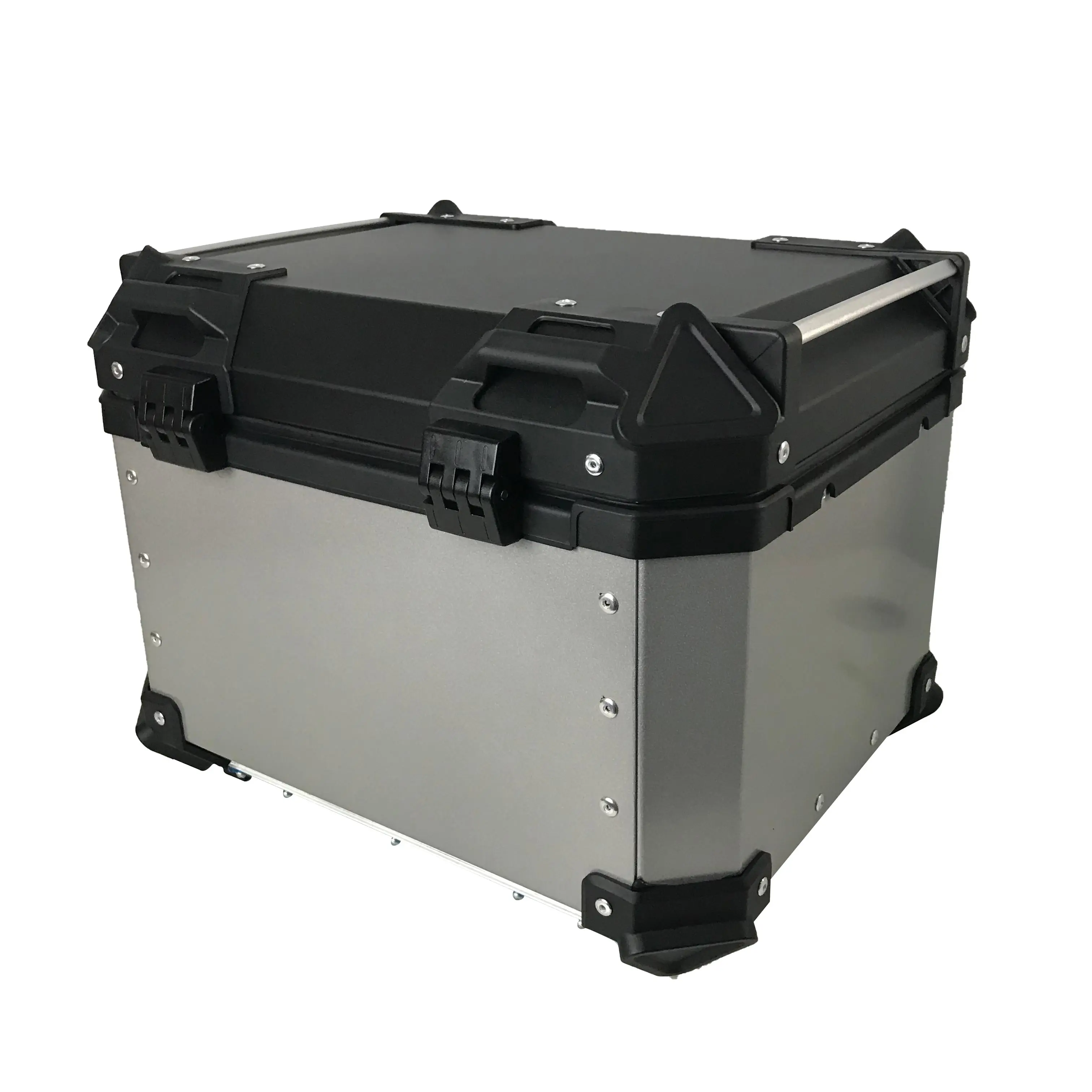 Aluminium Top Case Storage Delivery Tail Box Rear Motorbike Boxes