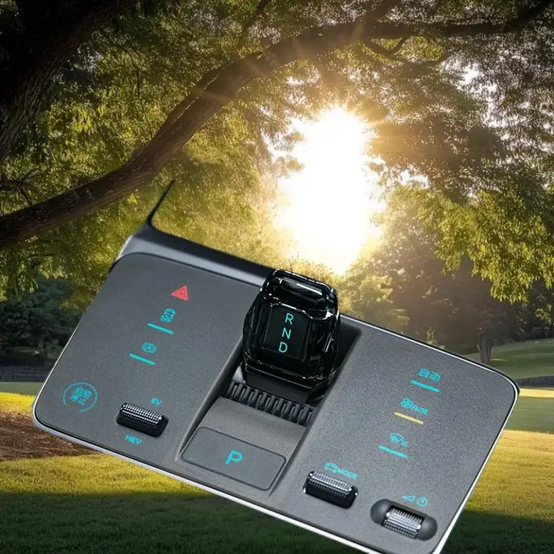 غطاء مقبض التحول مع وسادة سيليكون للتحكم المركزي من Champion؛ حماية صندوق تخزين أدوات السيارة.