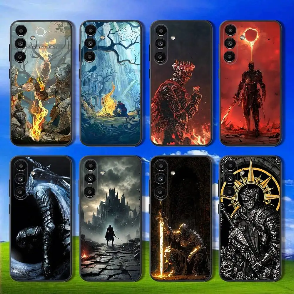 

Phone Case For Samsung Galaxy A13,A21s,A22,A31,A32,A52,A53,A71,A80,D-Dark S-Souls Game Soft Black Shell