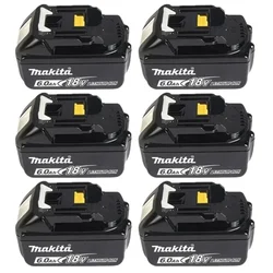 New Makita 6Ah for Makita 18V  Power tool Battery BL1840 BL1830B BL1850B BL1850 BL1860 BL1815 Replacement Lithium Battery