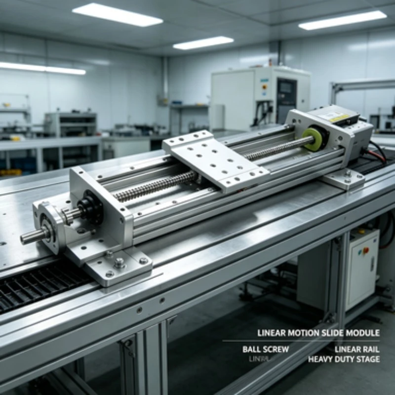 Linear Rail Slide Table Ball Screw Linear Motion Module Heavy Duty Sliding Stage For CNC Engraving Machine