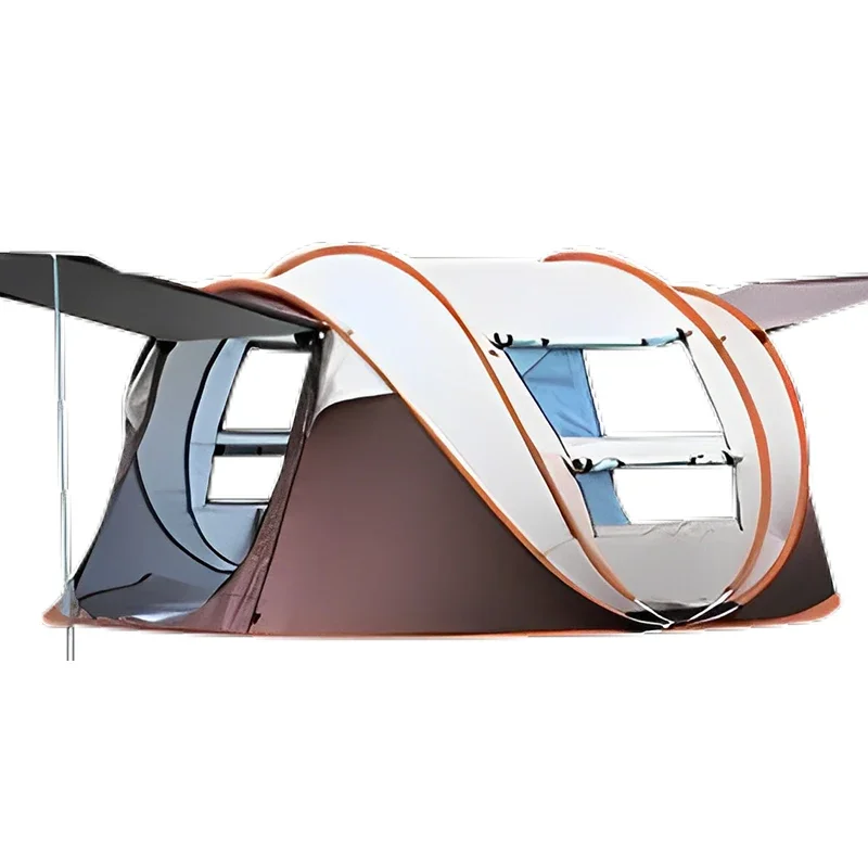 

Popular Luxury Large Size Family Rainproof Windproof Outdoor Tent 5-8 Person Camping Pop up Tent
