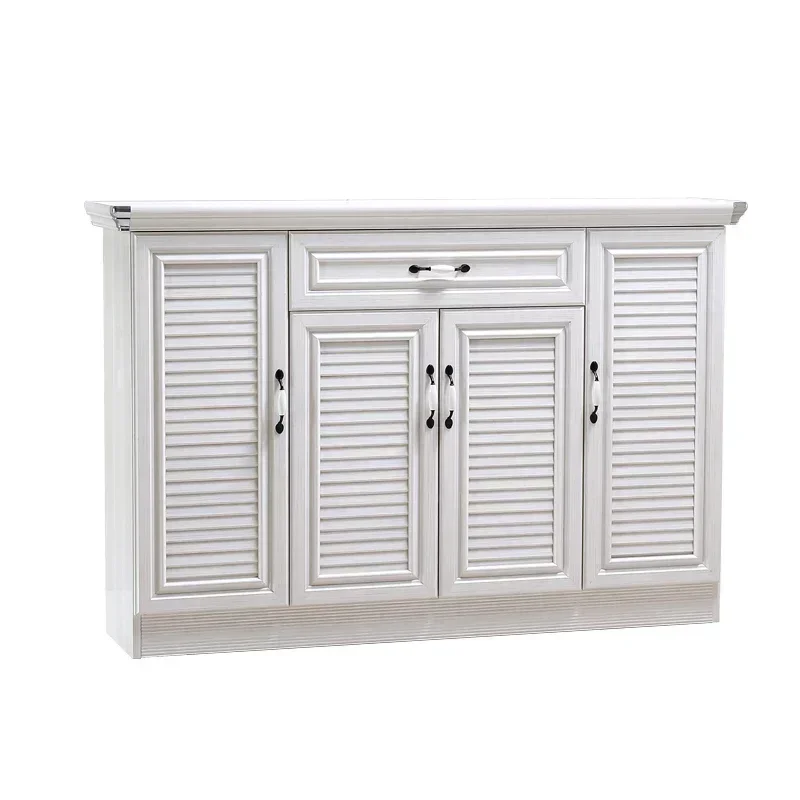 

Household All-Aluminum Alloy Shoe Cabinet Large-Capacity Waterproof Door Balcony Design Strong Durable Free Shipping