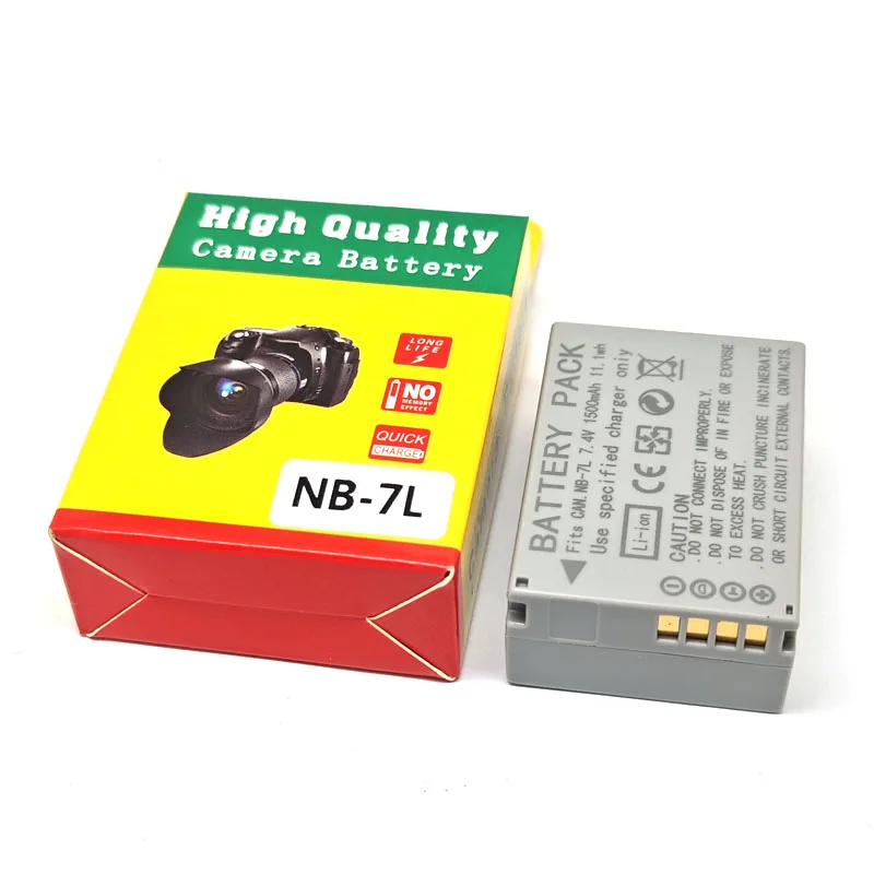 NB-7L NB7L NB 7L Li-ion pengisi daya baterai untuk Canon PowerShot G10 G11 G12 SX30 adalah SX30IS kamera Digital