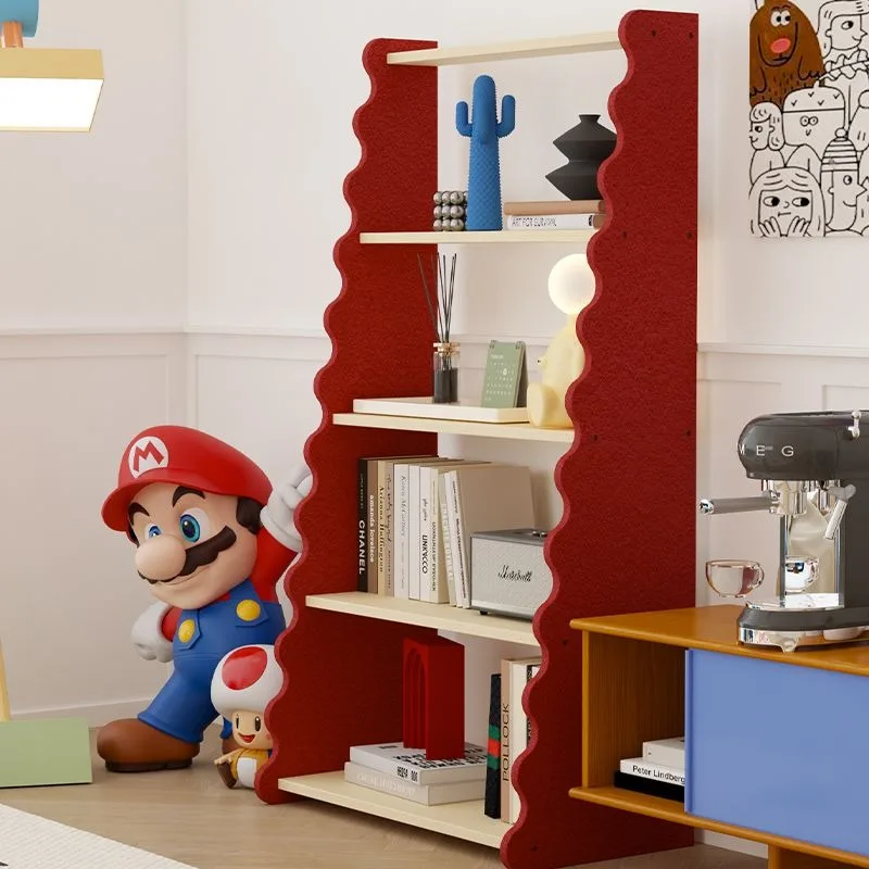 New simple storage multi-layer shelf bookshelf