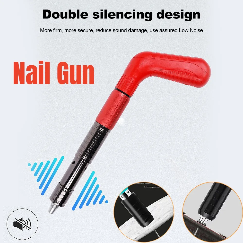 

Nail Wall Fastening Tool for Cement Wall,Manual Steel Nails Gun Tool,Concrete Nail Gun,Mini Portable Nail Shooting Machine