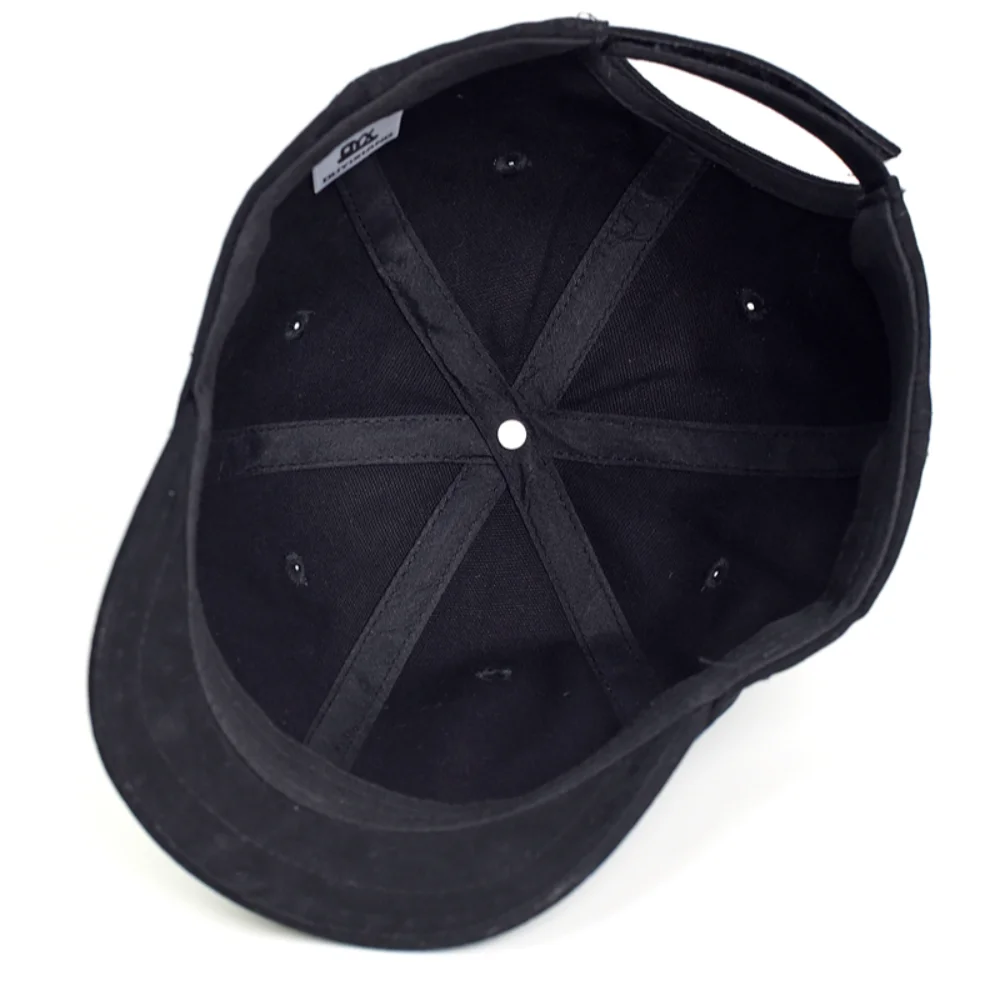 

Casual Short Brim Baseball Cap Cotton Trucker Style Low Profile Caps Dad Hat