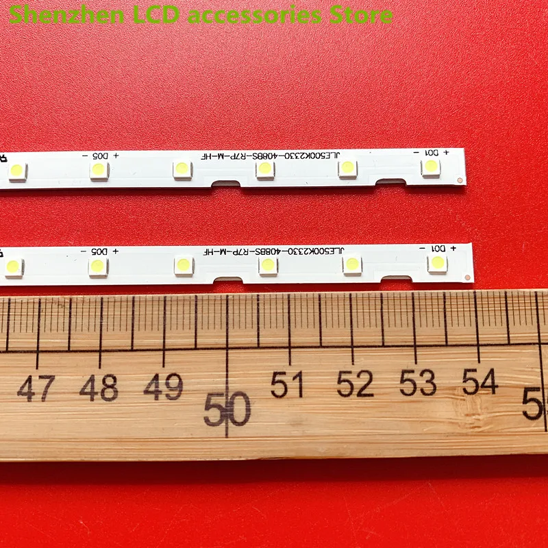 2 قطعة LED قطاع لسامسونج UE50NU7025K UN50NU6950 UE50RU7090U UE50NU7470U UN50NU7100 UE50NU7100 UE50NU7020 50NU7100 UN50NU6900