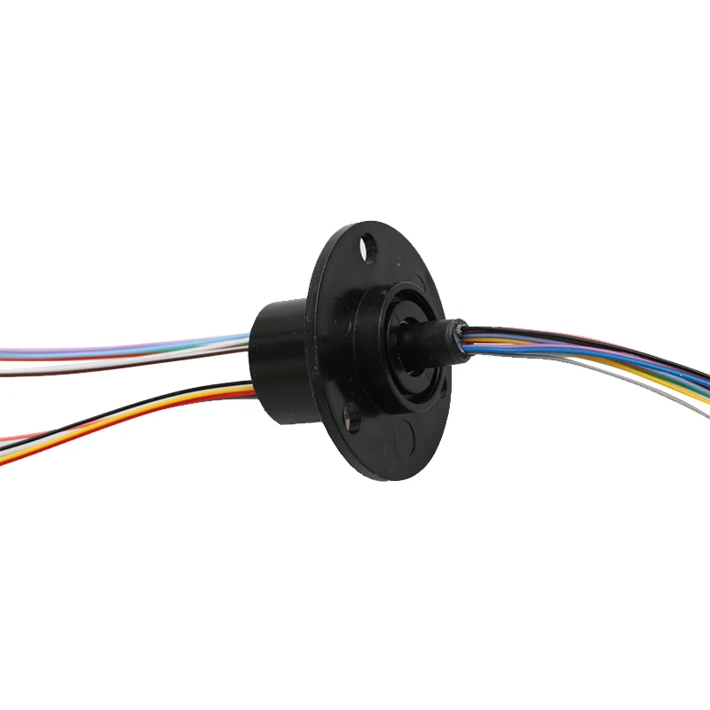 1PCS Dia.22mm 12CH 2A Electrical Collector Slip Ring Rotating Connector Gimbal Conductive Slipring for High Speed Ball Rings