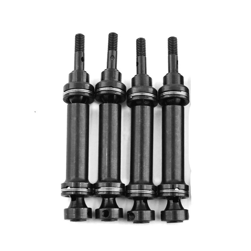 4Pcs Hardened Steel Front Rear Drive Shaft 7151 For 1/16 Traxxas Mini E-Revo EREVO SUMMIT SLASH 4WD RC Car Upgrade Parts