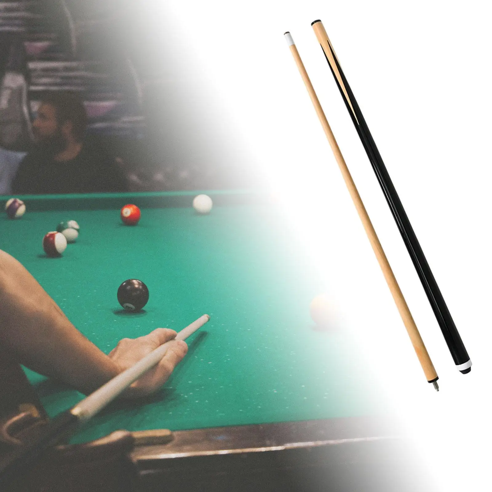 

1/2 Split Billiard Cue Billiard Cue Stick for Practice Beginners Adults