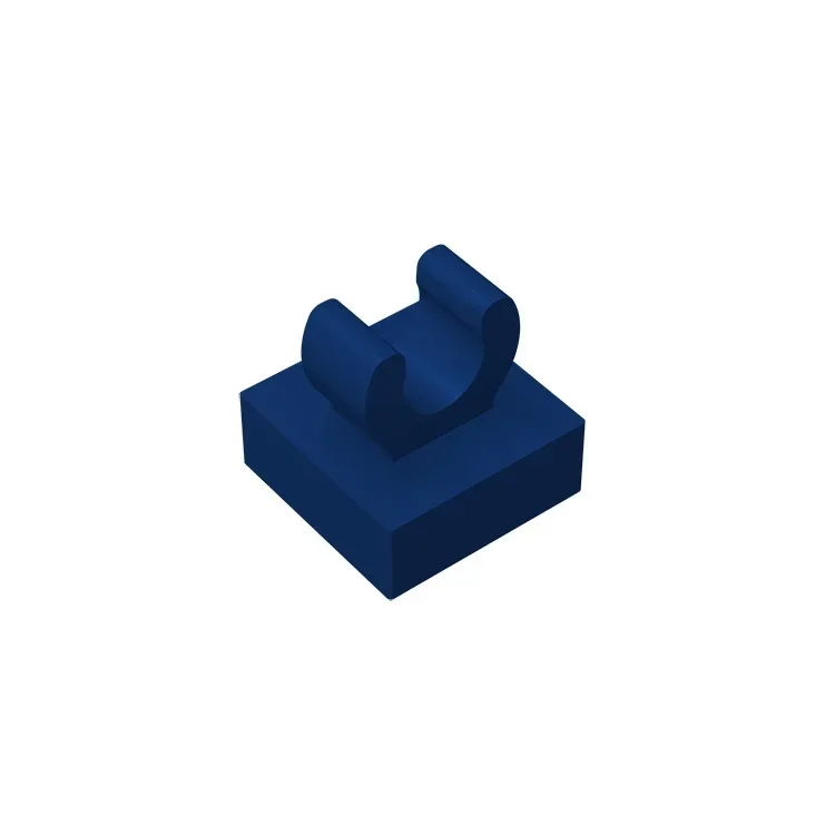 Gobricks GDS-818 Tile Special 1x1 mit Clip mit abgerundeten Kanten, kompatibel mit Lego 15712 2555 DIY-Lerngebäude