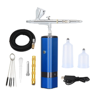 Professional Air Brush Compressor Kit High Power Display Super Quiet Mineral Tattoo Nail Art Paint Spray Airbrush Pen