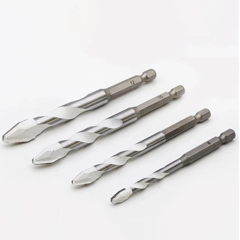 Эксцентриковое сверло Сверление 6-12 мм Стеклянная плитка Перфорационная каменная плита Треугольное сверло -=-=--=Дерево -=DrillBitPower Tools